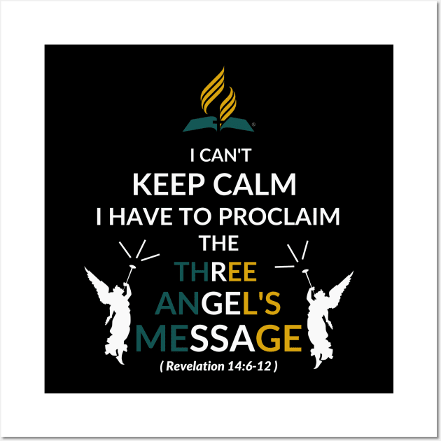 Adventist Three angel's Message Wall Art by Just_Christianity